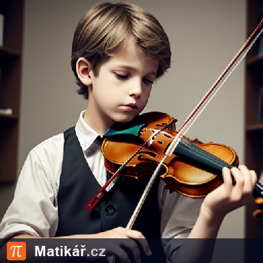 Matematická úloha – Trénování hry na housle