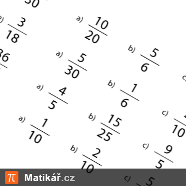 Matematická úloha – Smíšená čísla na zlomky 1