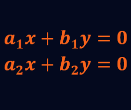 Soustava dvou lineárních rovnic 2