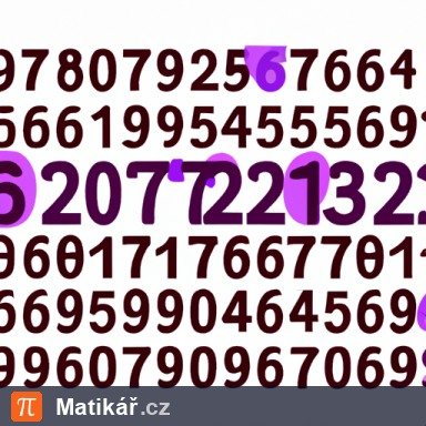 Matematická úloha – Dvě myšlená čísla