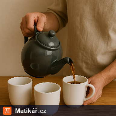 Matematická úloha – Čaj v konvici Matematická úloha – Čaj v konvici