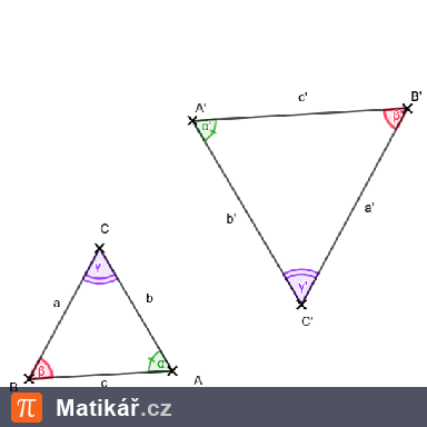Matematická úloha – Podobnost trojúhelníků