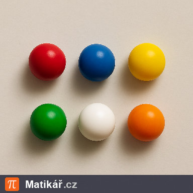 Matematická úloha – Kuličky různých barev