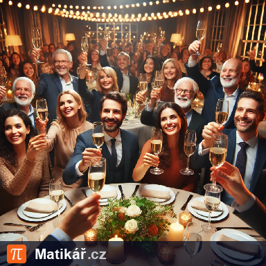 Matematická úloha – Cinknutí skleniček Matematická úloha – Cinknutí skleniček