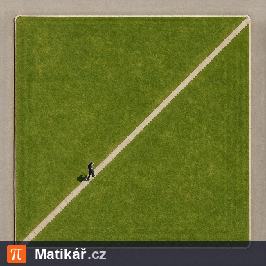 Matematická úloha – Přechod přes park