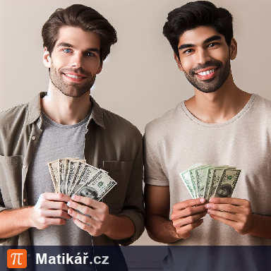 Matematická úloha – Spoření kolegů