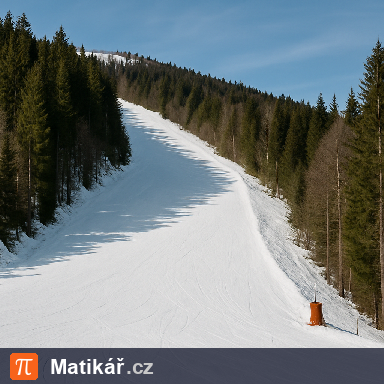 Matematická úloha – Délka sjezdovky