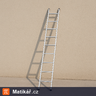 Matematická úloha – Žebřík u zdi