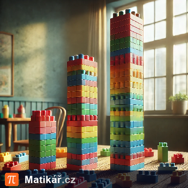Matematická úloha – Stavebnice z kostek