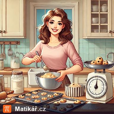 Matematická úloha – Pečení sušenek