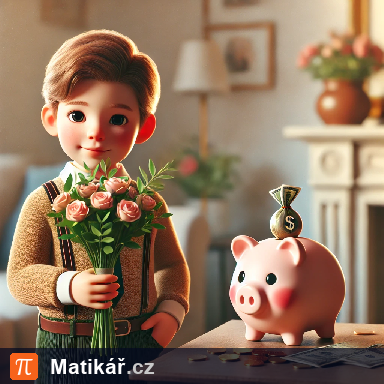 Matematická úloha – Kytička k svátku