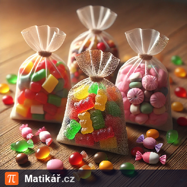 Matematická úloha – Výběr bonbónů Matematická úloha – Výběr bonbónů