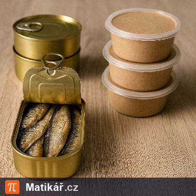 Matematická úloha – Sardinky a paštiky