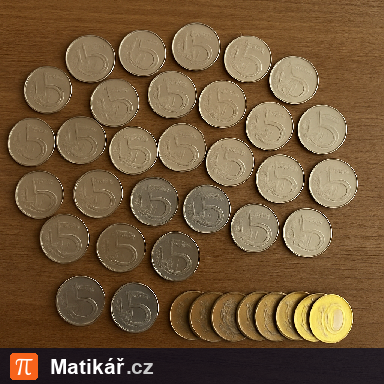 Matematická úloha – Mince na stole I.
