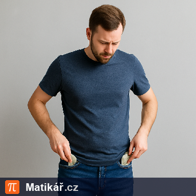 Matematická úloha – Peníze v kapsách