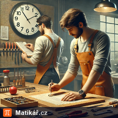 Matematická úloha – Práce Petra a Martina Matematická úloha – Práce Petra a Martina