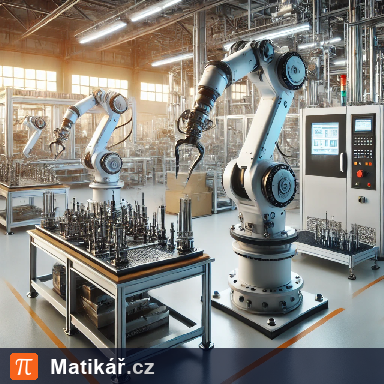 Matematická úloha – Práce robota a stroje