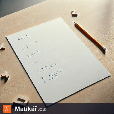 Matematická úloha – Součin tří čísel