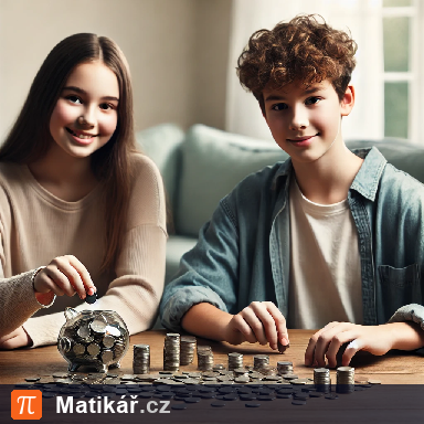 Matematická úloha – Spoření Terezy a Ondry