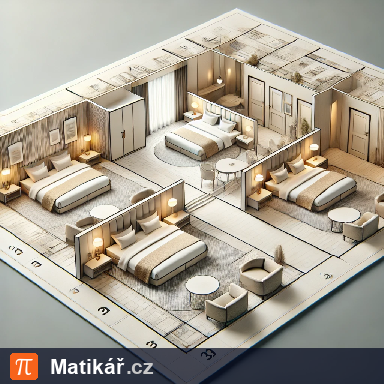 Matematická úloha – Pokoje v hotelu