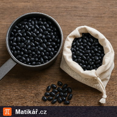 Matematická úloha – Fazole v hrnci a pytlíku