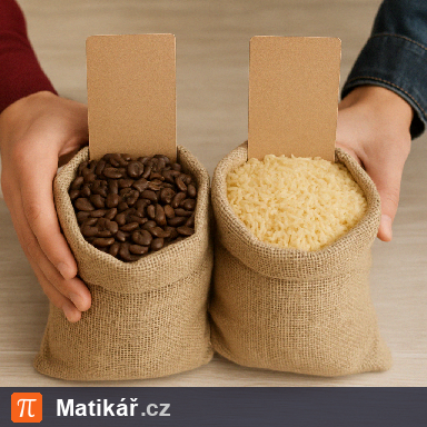 Matematická úloha – Směs zboží