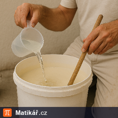 Matematická úloha – Ředění barvy Matematická úloha – Ředění barvy