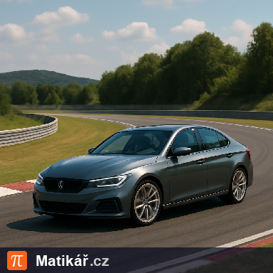 Matematická úloha – Jízda automobilu po okruhu